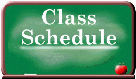 Room 112 Schedule