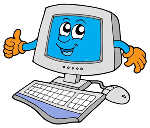cartoon computer