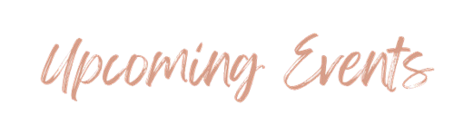 upcoming events